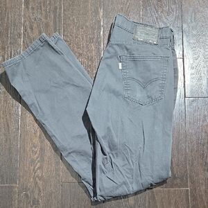 Levi's Men's 514 Straight Slate Gray Jeans 30x32